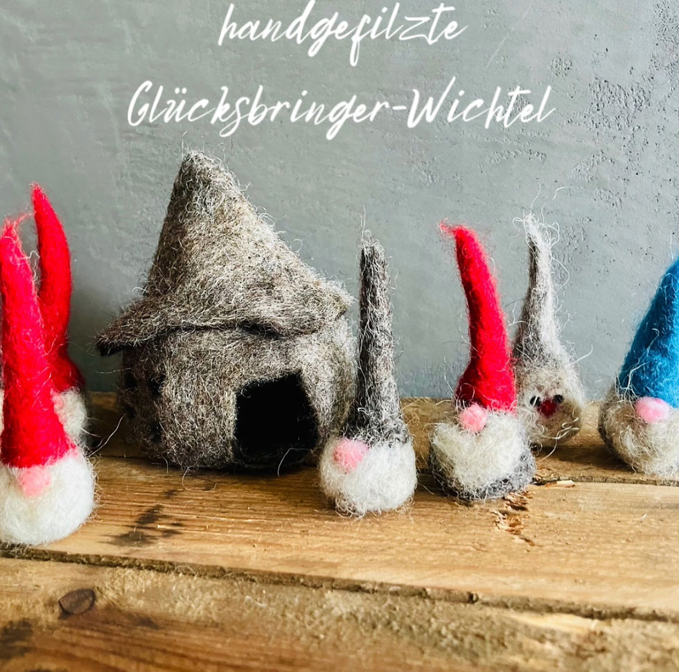 Thumbnail: Mini Glücksbringer-Wichtel