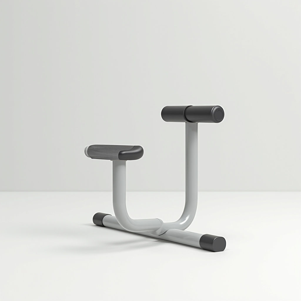 Ergonomische Stahl Parallettes