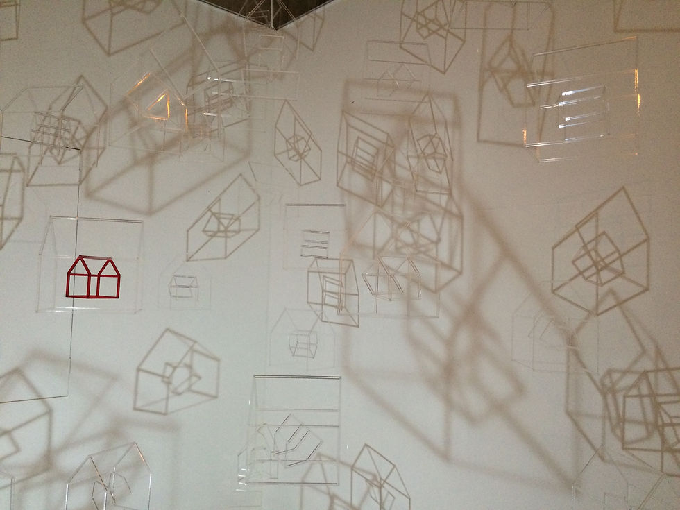 Rie Okamoto in YOD gallery 岡本 梨恵「表裏の部屋」展