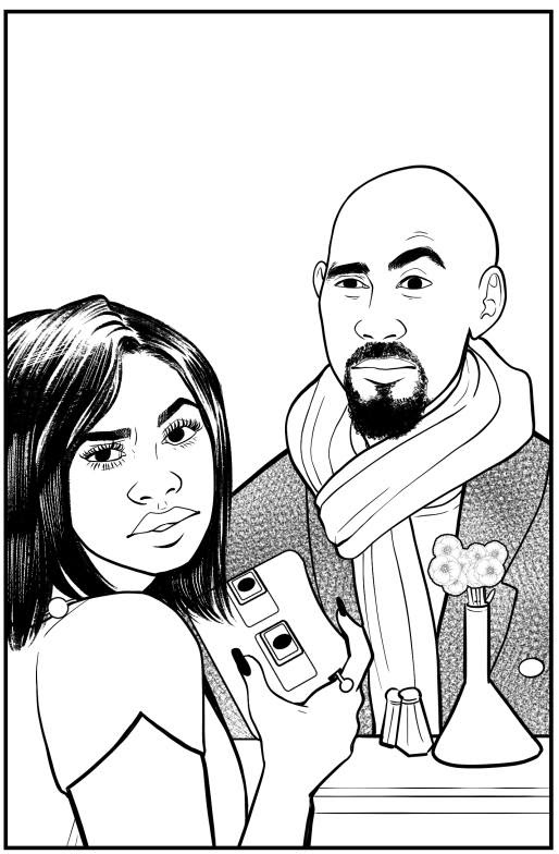 "Where is our book, Alan?"