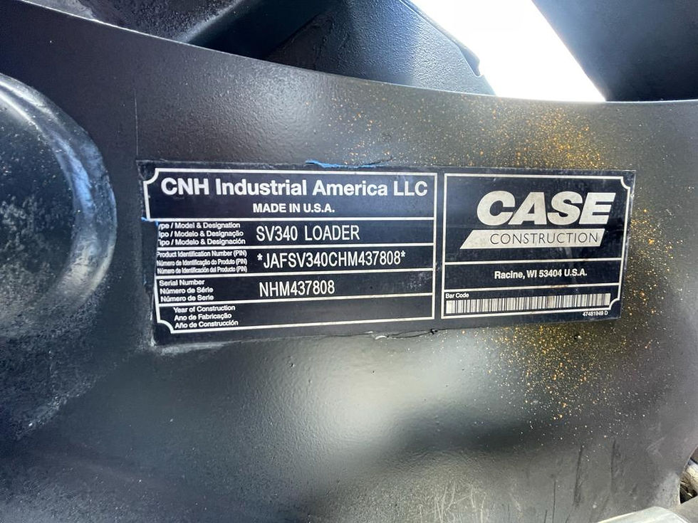 Thumbnail: SOLD!!! 2017 CASE SV340 Skid Steer