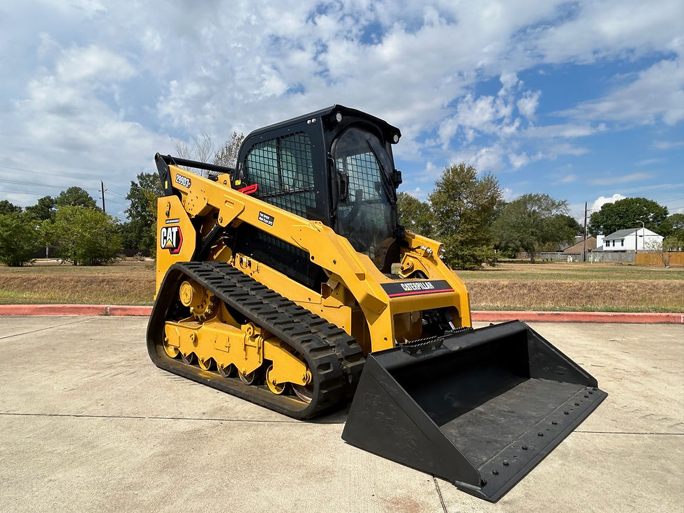 SOLD!!! 2019 CAT 299D3 Track Loader Skidsteer Houston