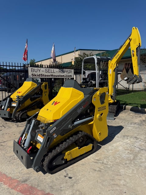 Wacker-Neuson Model SM60 Mini Tracl loader ("stand behind"), demo unit - ONLY 2
