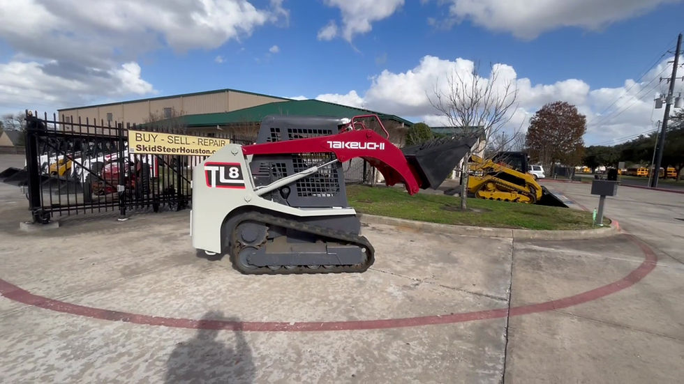 Miniatura: SOLD!!! 2016 Takeuchi model TL8 Compact Track Loader