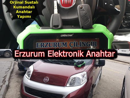 2018 Fiat Fiorino Orjinal Sustalı Kumandalı Anahtar Yapımı