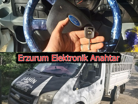 2008 Ford Transit Kayiptan İmmobilizerli Anahtar Yapımı