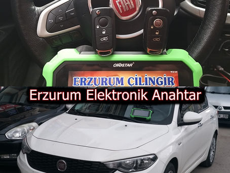 2017 Fiat Egea Orjinal Sustalı Kumandalı Anahtar Yapımı