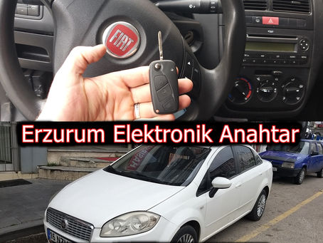 2012 Fiat Linea Kayıptan Orjinal Sustalı Kumandalı Anahtar Yapımı
