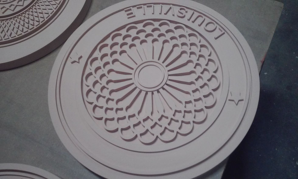 We can cut 3 dimensional parts by simply assigning different depths to different lines.