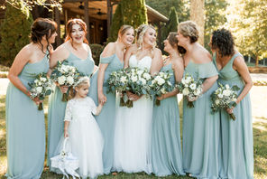 Bridal party hair and makeup 