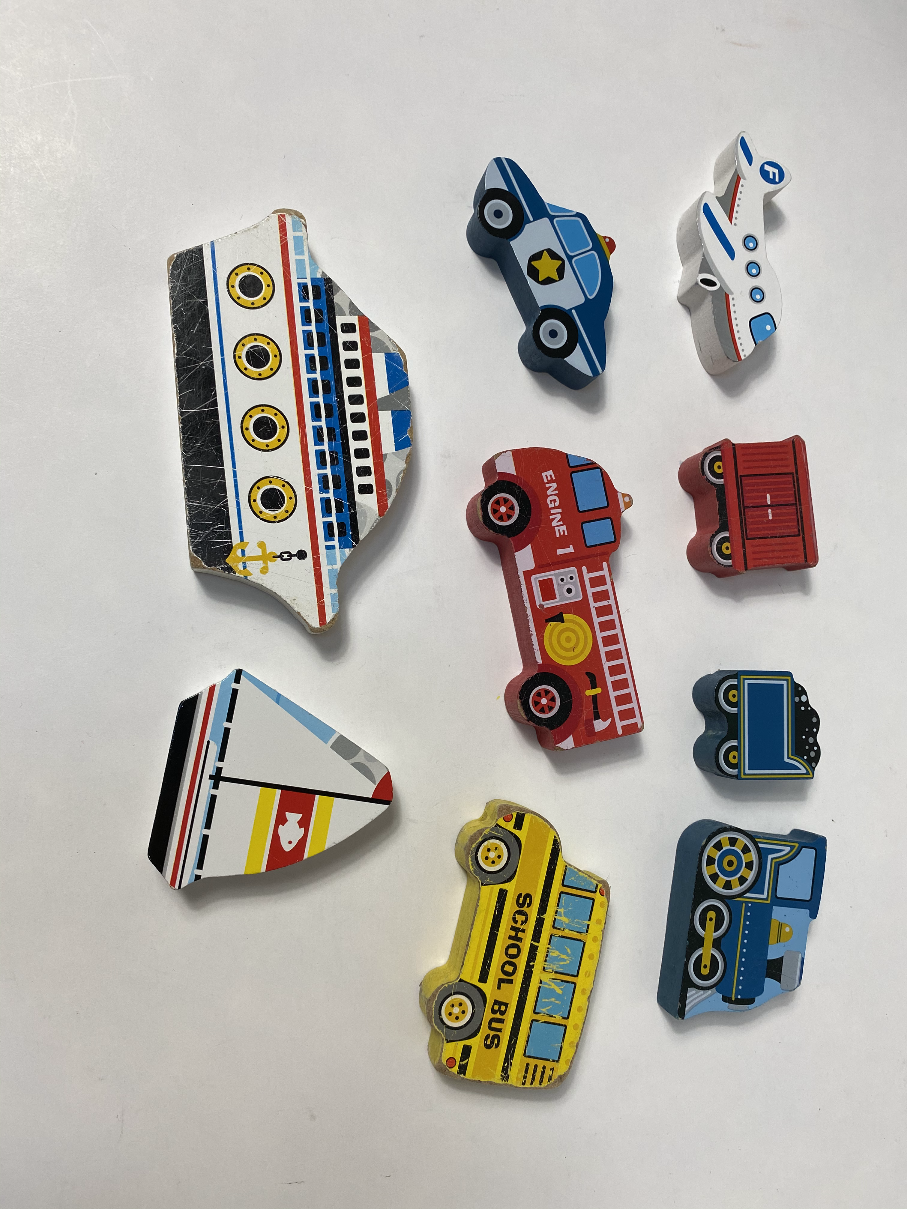 Melissa and Doug Wooden Tranportation Puzzle