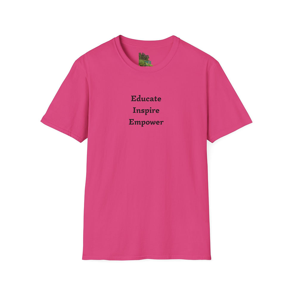 Thumbnail: "Educate Inspire Empower" – Unisex Softstyle Tee