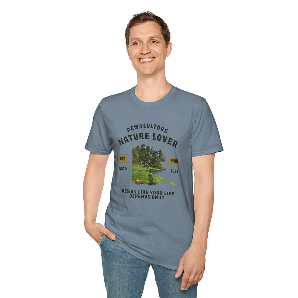 Thumbnail: "Design like earth depends on it"- 100% Cotton Unisex Tee