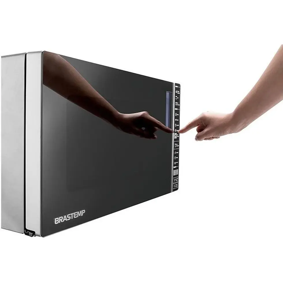 Miniatura: Micro-ondas Brastemp com Grill – 32L | Painel Integrado e Display LCD