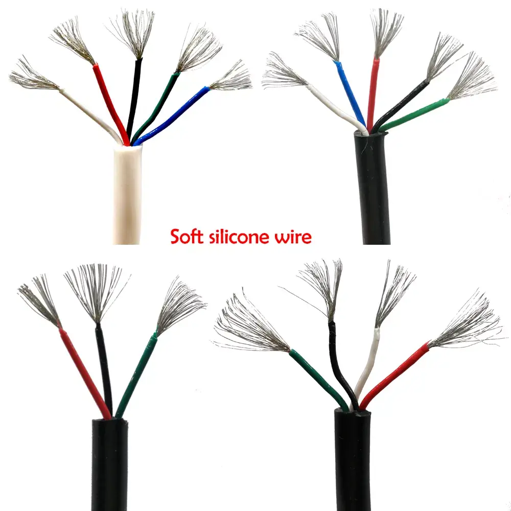 3c/4c/5c Core Soft Silicone Wire for T12 Soldering Iron DIY KITS