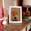 Miniatura: Porta Retrato Decorativo - Lâmpada de Flores
