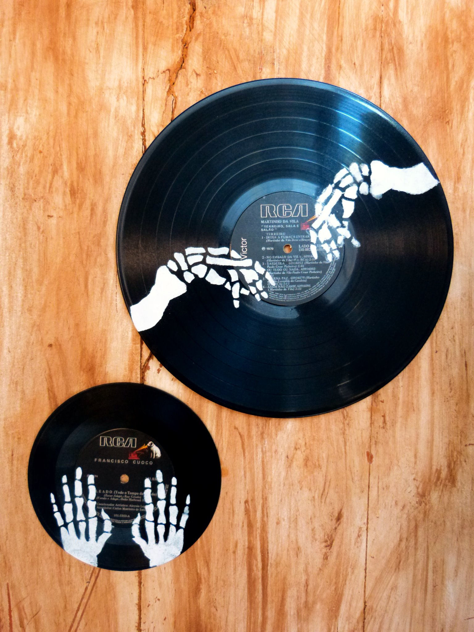 Conjunto Discos - Caveiras