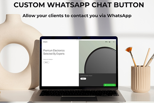 Custom WhatsApp Chat Button banner