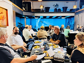 Pastors and Christian leaders at a seminar at the FishTank Capo