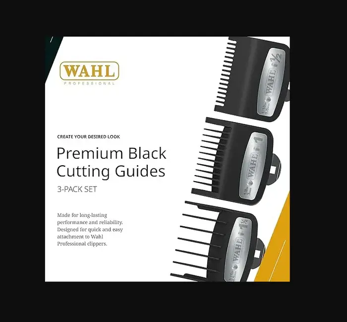Thumbnail: Wahl Premium Cutting Guides - Size 1.5mm, 3mm & 4.5mm (3pk)  