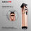 Thumbnail: BaBylissPRO FXOne Rose GoldFX All-Metal Interchangeable-Battery Cordless Trimmer