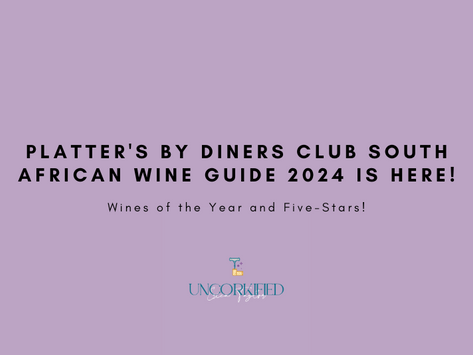 Platter's by Diners Club South African Wine Guide 2024 is here!