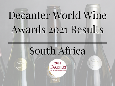 Decanter World Wine Awards 2021 Results | South Africa