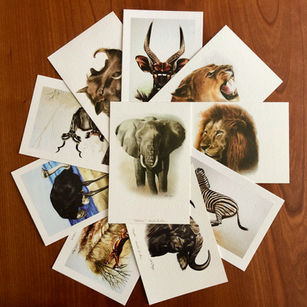 Collection de cartes AFRIKA