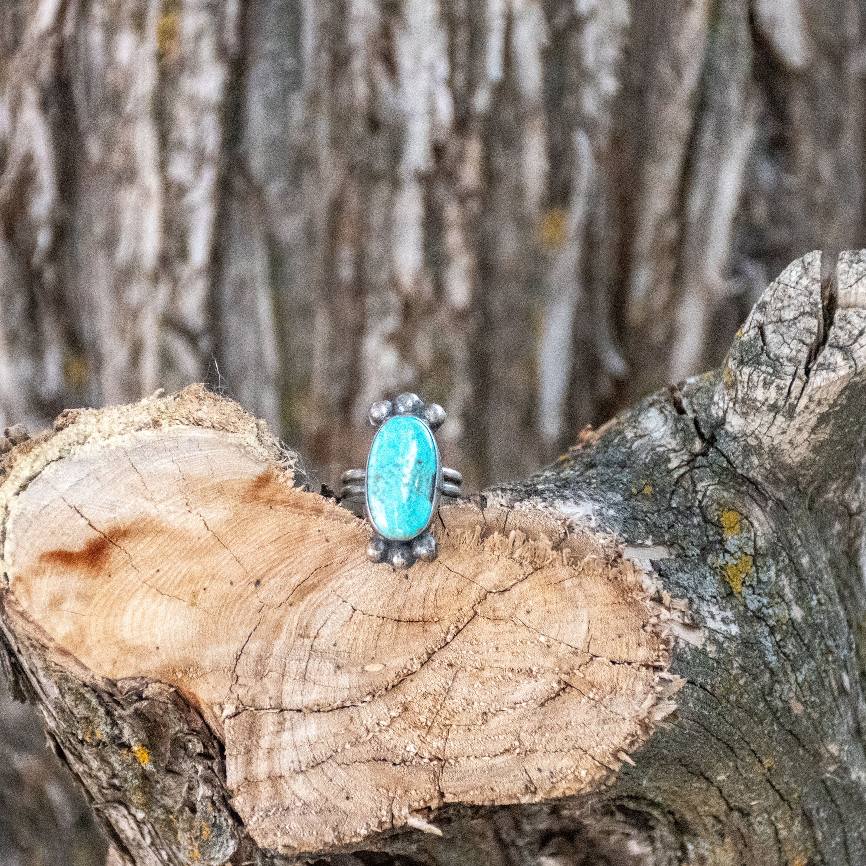 Highball Turquoise Ring
