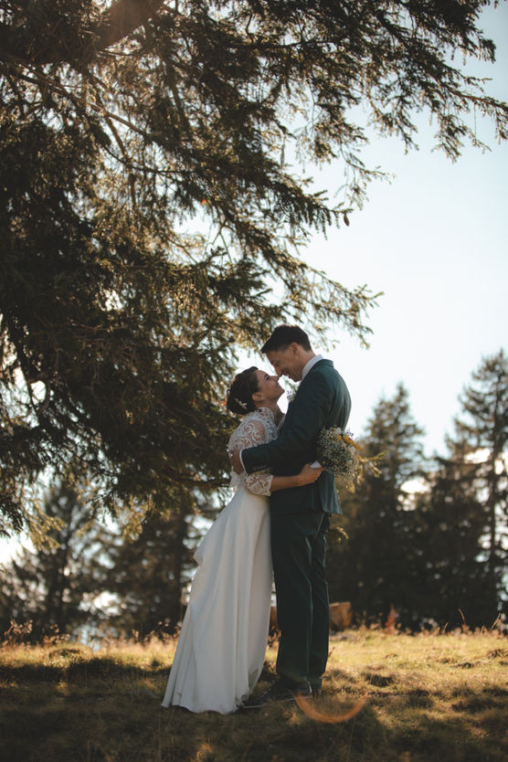 photographe de mariage à chatel en haute savoie mariage dans les montagnes photographe lifestyle