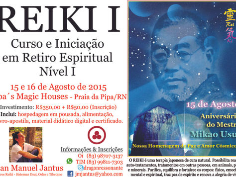 Pipa´s Magic Houses inaugura sua existência com o Curso de Reiki I