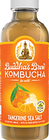 Buddhas Brew Kombucha Tangerine & Sea Salt 16oz Pint Bottle