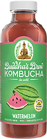 Buddhas Brew Kombucha Watermelon 16oz Pint Bottle