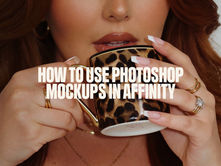How to use Photoshop mockups in Affinity - Jreami Design tutorial