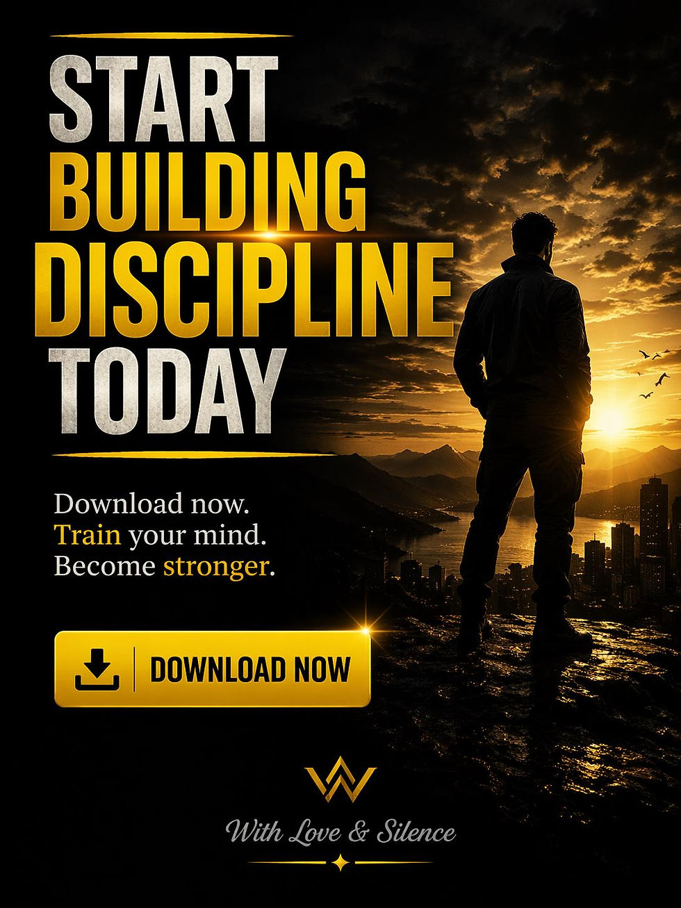 Thumbnail: Mental Strength Affirmations for Men | Confidence & Discipline Cards