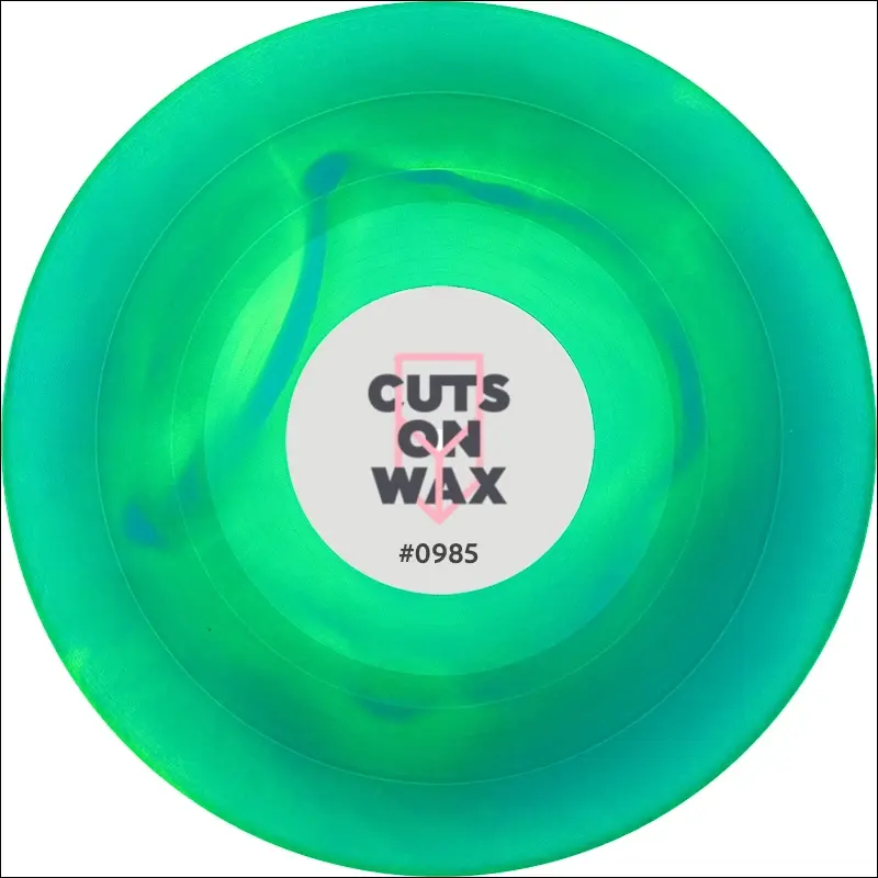 Cuts on Wax custom splatter vinyl record picture disc variant #0985