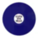 Thumbnail: custom blue 10 inch vinyl record