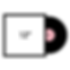 12 inch vinyl record icon