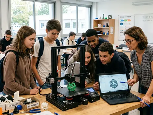 Guides sur l'impression 3D en éducation : repères 2026