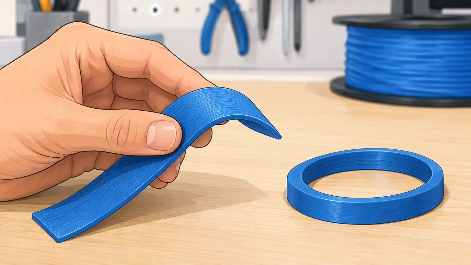 TPU 85A : bien choisir et imprimer des pièces souples en 3D