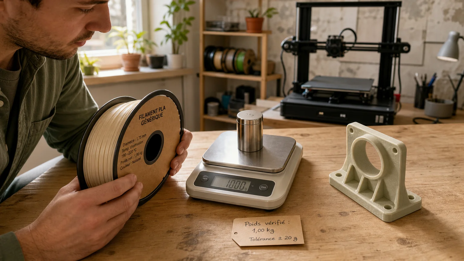 Filament PLA 1,75 mm pas cher : bien choisir en 2026
