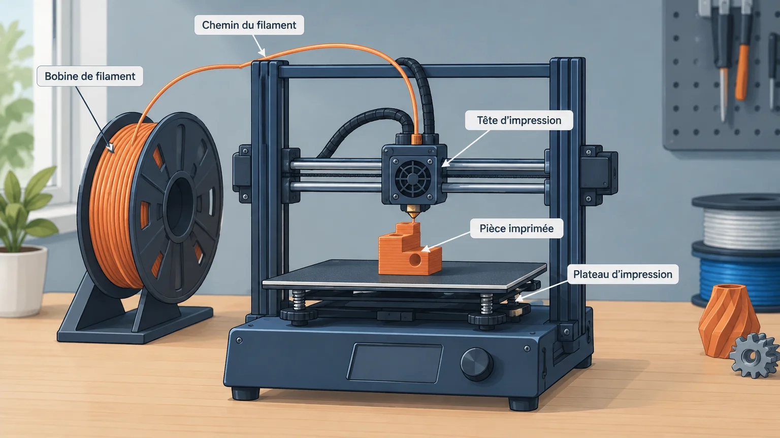 Guide du filament 3D : choisir le bon matériau en 2026