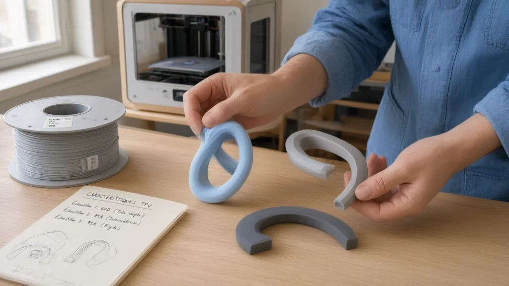 TPU : propriétés, réglages et conseils d’impression 3D