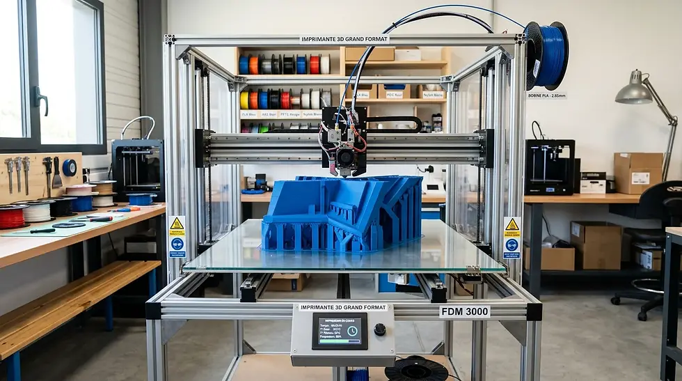 Imprimante 3D Grand Format pour Débutants : le Guide Complet 2026
