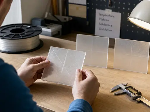 Filament PLA transparent : réglages et conseils d’impression