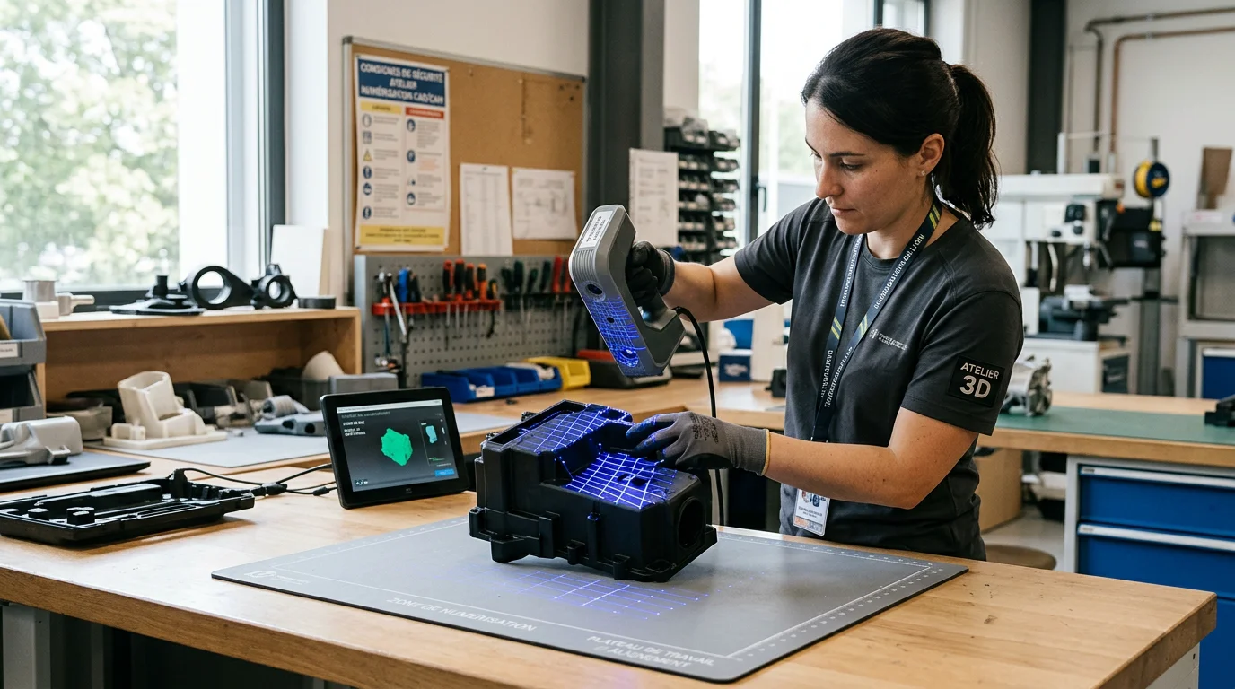 Scan 3D : principes, technologies et usages en 2026