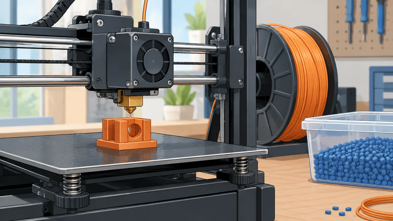 Matériaux pour imprimante 3D : guide complet des usages