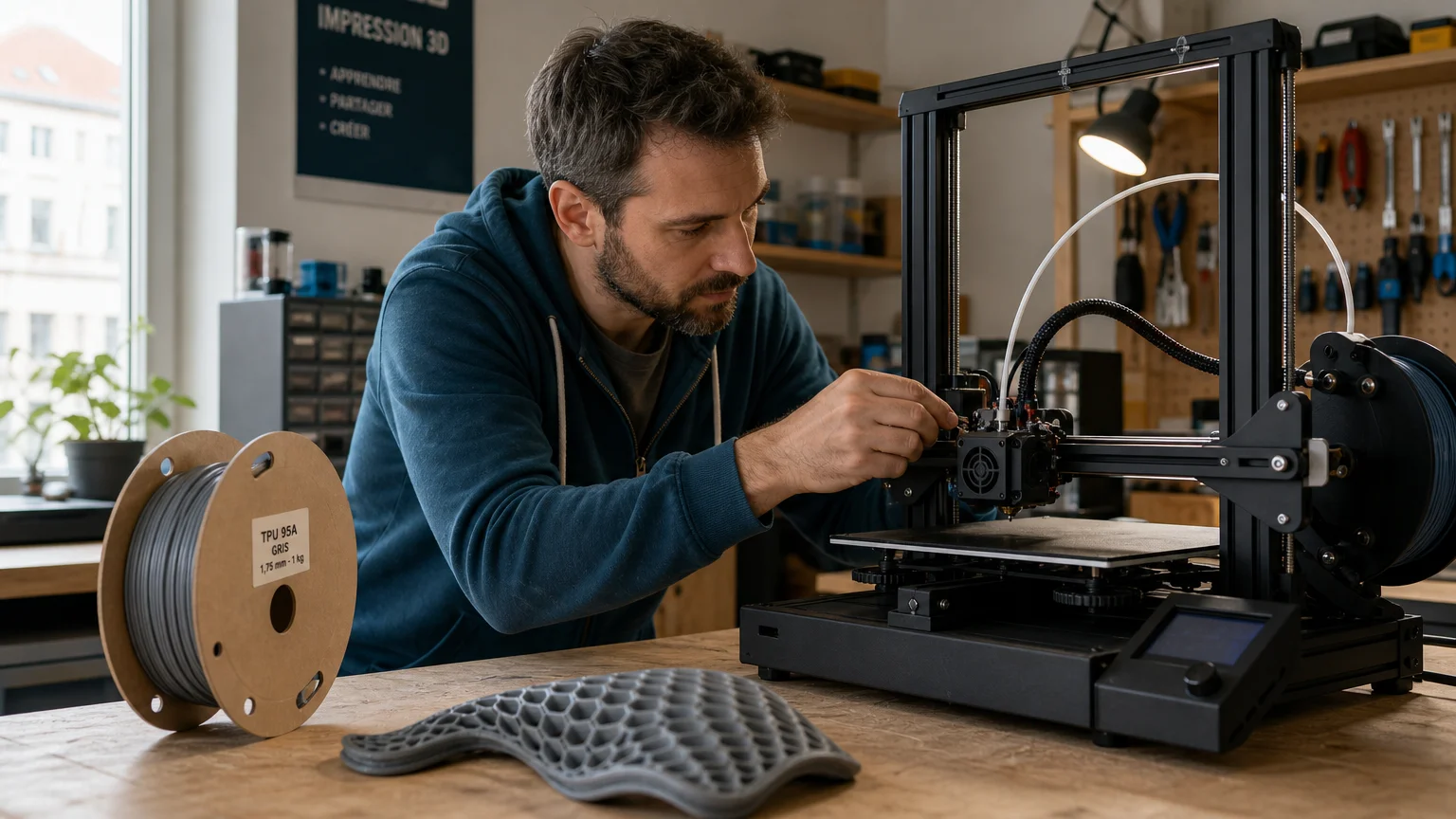 Filament caoutchouc pour imprimante 3D : guide pratique