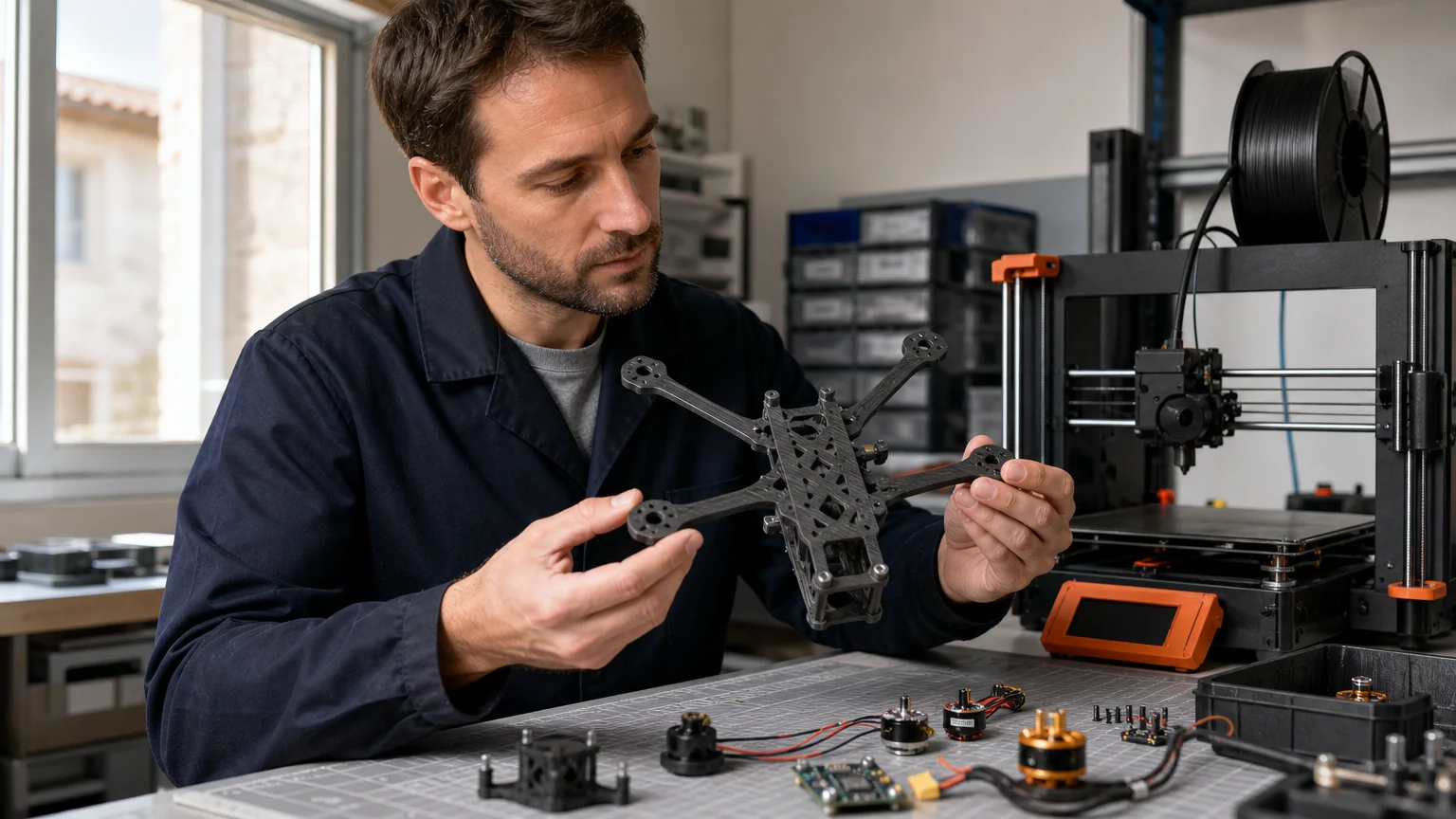 3d printed drone : concevoir un drone imprimé en 3D