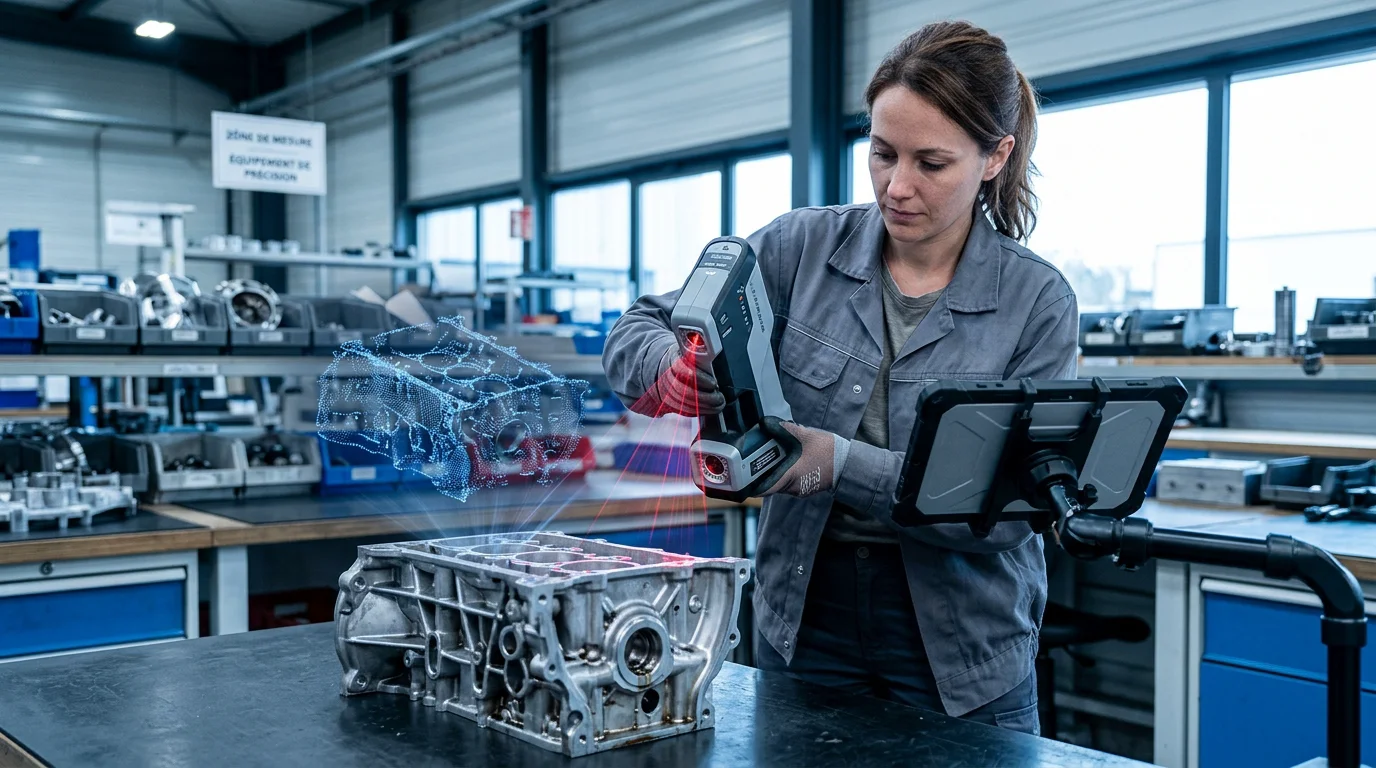 Scan 3D laser : fonctionnement, usages et précision 2026